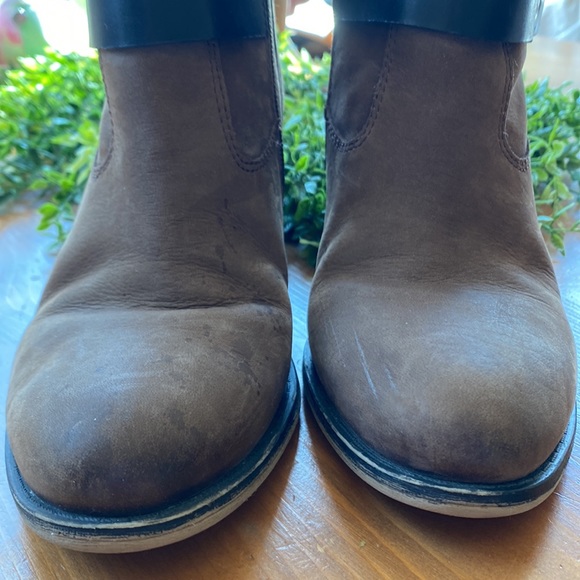 Franco Sarto LINDEN2 Brown Leather Ankle Boot - Picture 16 of 16